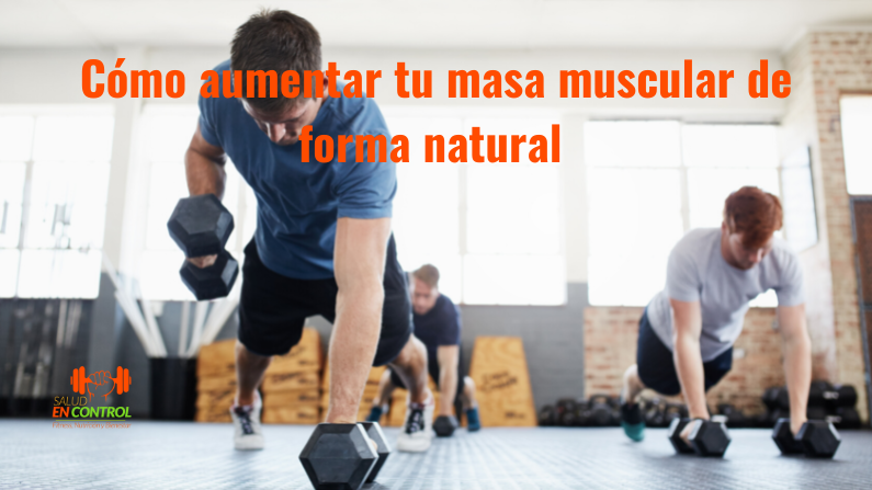 Cómo aumentar tu masa muscular de forma natural – BLOG – SALUD EN CONTROL Cómo aumentar tu masa muscular de forma natural - BLOG - SALUD EN CONTROL